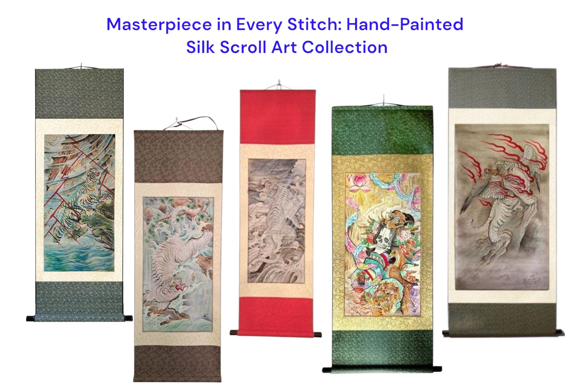 Dive into the exquisite beauty of Joel Long's watercolor-painted silk scroll paintings & prints, deeply inspired by Japanese culture. Immerse yourself in the unique artistry of Unimaginal Thought Process Creation at Floating Picture World.